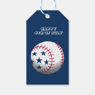 Glückwunsch 4. Juli Baseball Geschenkanhänger