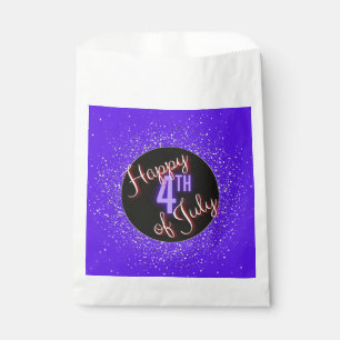 Glückwunsch 4. Juli Brilliant Red White & Blue Geschenktütchen