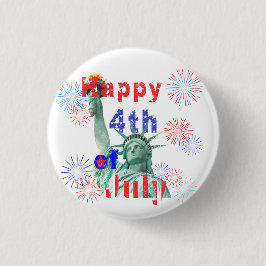 Glückwunsch 4. Juli Button