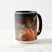 Glückwunsch 4. Juli - Feuerwerksflagge Adler und S Tasse (VorderseiteRechts)