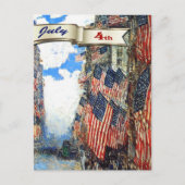 Glückwunsch 4. Juli.Fine Art Postkarte (Vorderseite)