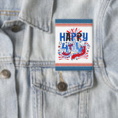 Glückwunsch 4. Juli Fireworks USA-63261 Button (Insitu)