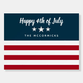 Glückwunsch 4. Juli Flag Patriotische US Flagge