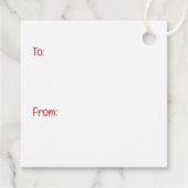 Glückwunsch 4. Juli Französischer Bulldogs Geschenkanhänger (Rückseite)