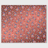 Glückwunsch 4. Juli I Liebe The USA Patriotic Gnom Geschenkpapier (Flach)