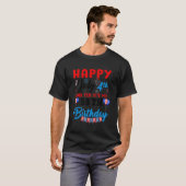 Glückwunsch 4. Juli & Ja Itu2019s My 58 th Birthda T-Shirt (Vorne ganz)