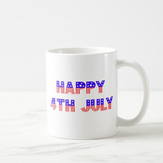 Glückwunsch 4. Juli Kaffeetasse (Rechts)