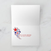 Glückwunsch 4. Juli Karte (Innenseite)