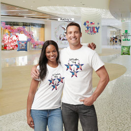 Glückwunsch 4. Juli "Lass Freedom Ring" T - Shirt