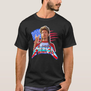 Glückwunsch 4. Juli Merica Joe American Flag 3 T-Shirt