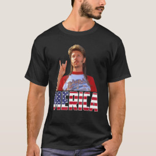 Glückwunsch 4. Juli Merica Joe American Flag T-Shirt
