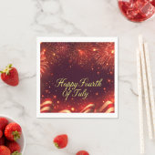 Glückwunsch 4. Juli Paper Napkin Serviette (Beispiel)