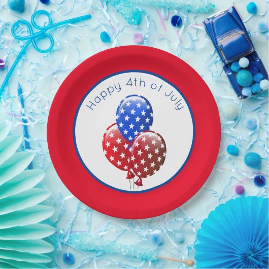 Glückwunsch 4. Juli Pappteller (Party)