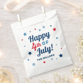 Glückwunsch 4. Juli Red White und Blue Patriotic Geschenktütchen