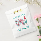 Glückwunsch 4. Juli Rocket Pop Fireworks USA Geschenktütchen (Versiegelt)