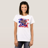 Glückwunsch 4. Juli Stars Shirt - (Vorne ganz)