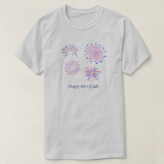 Glückwunsch 4. Juli T - Shirt (Design vorne)