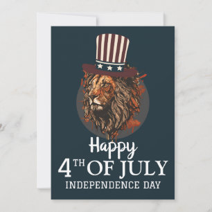 Glückwunsch 4. Juli Unabhängigkeitstag Amerikas Pa Feiertagskarte