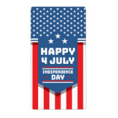 Glückwunsch 4. Juli Unabhängigkeitstag in Amerika (Vorne)