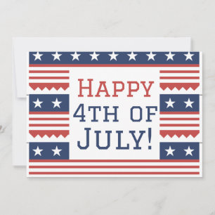 Glückwunsch 4. Juli Unabhängigkeitstag Party