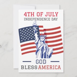 Glückwunsch 4. Juli Unabhängigkeitstag Party