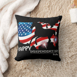 Glückwunsch 4. Juli Unabhängigkeitstag Party Kissen