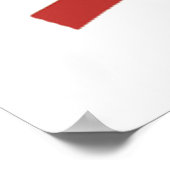 Glückwunsch 4. Juli Unabhängigkeitstag Party Poste Poster (Ecke)