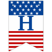 Glückwunsch 4. Juli US-Flag US Flagge (Zweite Fahne)