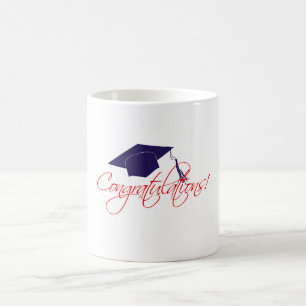 Glückwunsch Abschluss, dass Kaffeetasse