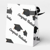 Glückwunsch Abschluss feiern Geschenkschachtel (Rückseite)