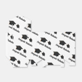 Glückwunsch Abschluss feiern Geschenkschachtel (Ungefaltet)