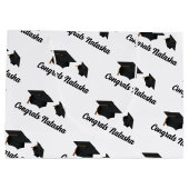 Glückwunsch Abschluss feiern Große Geschenktüte