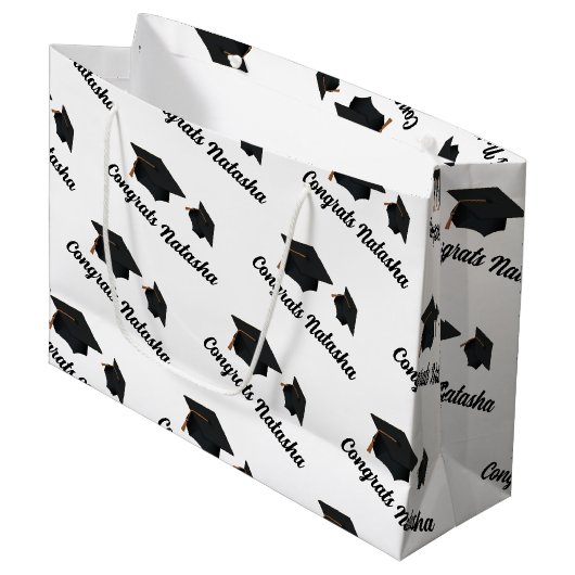 Glückwunsch Abschluss feiern Große Geschenktüte