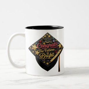 Glückwunsch Abschluss Tasse - Die Zukunft ist hell