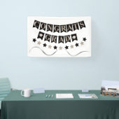 Glückwunsch Absolvent Banner (Messe)