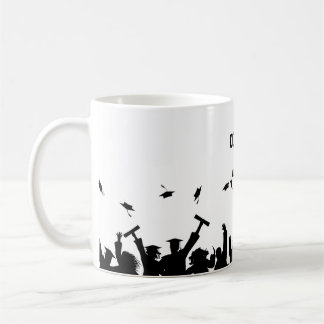 Glückwunsch Absolvent Einfache Minimale Benutzerde Kaffeetasse