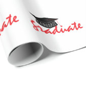 Glückwunsch-Absolvent Geschenkpapier (Rolleneckpunkt)