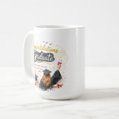 Glückwunsch Absolventen-Tasse Geschenkidee Kaffeetasse (Vorderseite Links)