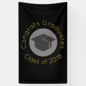 Glückwunsch absolvieren Klasse 20xx Banner (Vertikal)