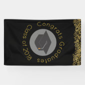 Glückwunsch absolviert Klasse der 20xx Imitate Con Banner (Horizontal)