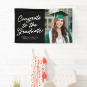 Glückwunsch an den Absolventen einfache Foto Absch Banner (Insitu)