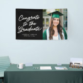 Glückwunsch an den Absolventen einfache Foto Absch Banner (Messeveranstaltung)