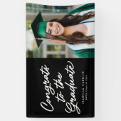 Glückwunsch an den Absolventen einfache Foto Absch Banner (Vertikal)