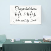 Glückwunsch an den neuen Herrn & Mrs. Banner (Messeveranstaltung)