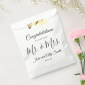 Glückwunsch an den neuen Herrn & Mrs. Favor Bags Geschenktütchen (Versiegelt)