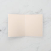 Glückwunsch an Uni-Abschluss niedlicher Tiere Karte (Innenseite)