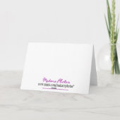 Glückwunsch anpassen karte (Rückseite)