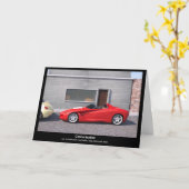 Glückwunsch auf dem Ihrem Führerschein (englisch) Karte (Gelbe Blume)