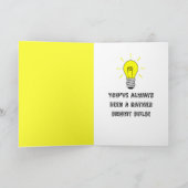 Glückwunsch auf elektrischer karte (Innenseite)