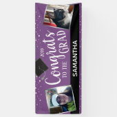 Glückwunsch auf unserem 2-Foto-Banner Banner (Vertikal)